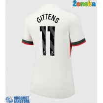 Chelsea Jamie Gittens #11 Gostujuci Dres za Ženska 2025-26 Kratak Rukav